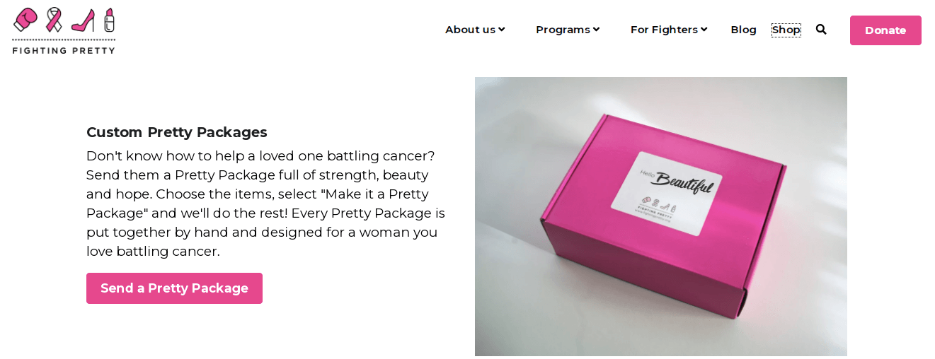 website using beautiful branding visuals to showcase their products website using beautiful branding visuals to showcase their products